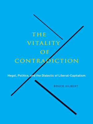 cover image of The Vitality of Contradiction